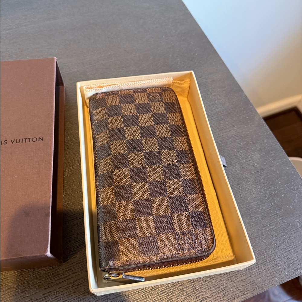 Louis Vuitton Brown Checkered Phone Case
